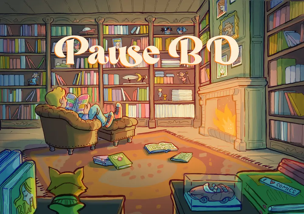 Pause BD est une librairie indépendante à Enghien